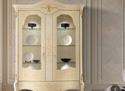 Showcase Italian Luxury Furniture Display Cabinets Glass Design Cabinet